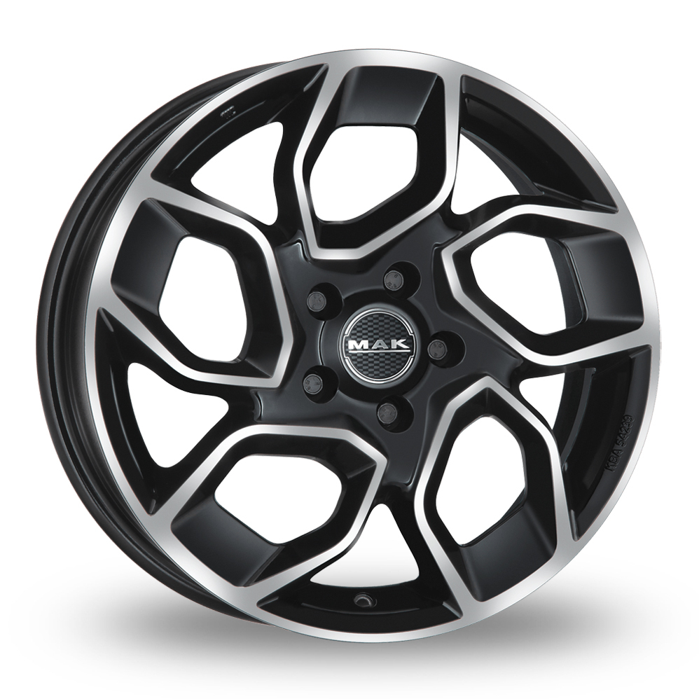 MAK Express 3 Black Mirror Alloy Wheels