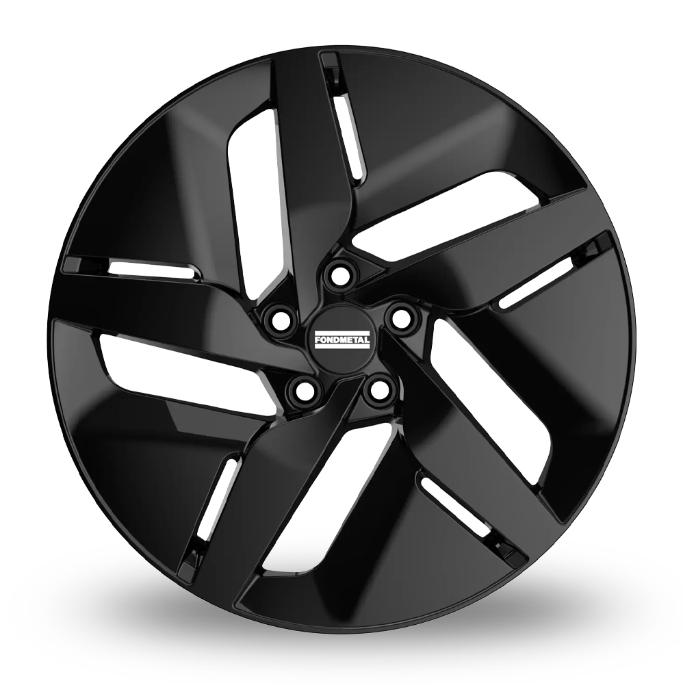 19" Fondmetal E-Joule Gloss Black Alloy Wheels