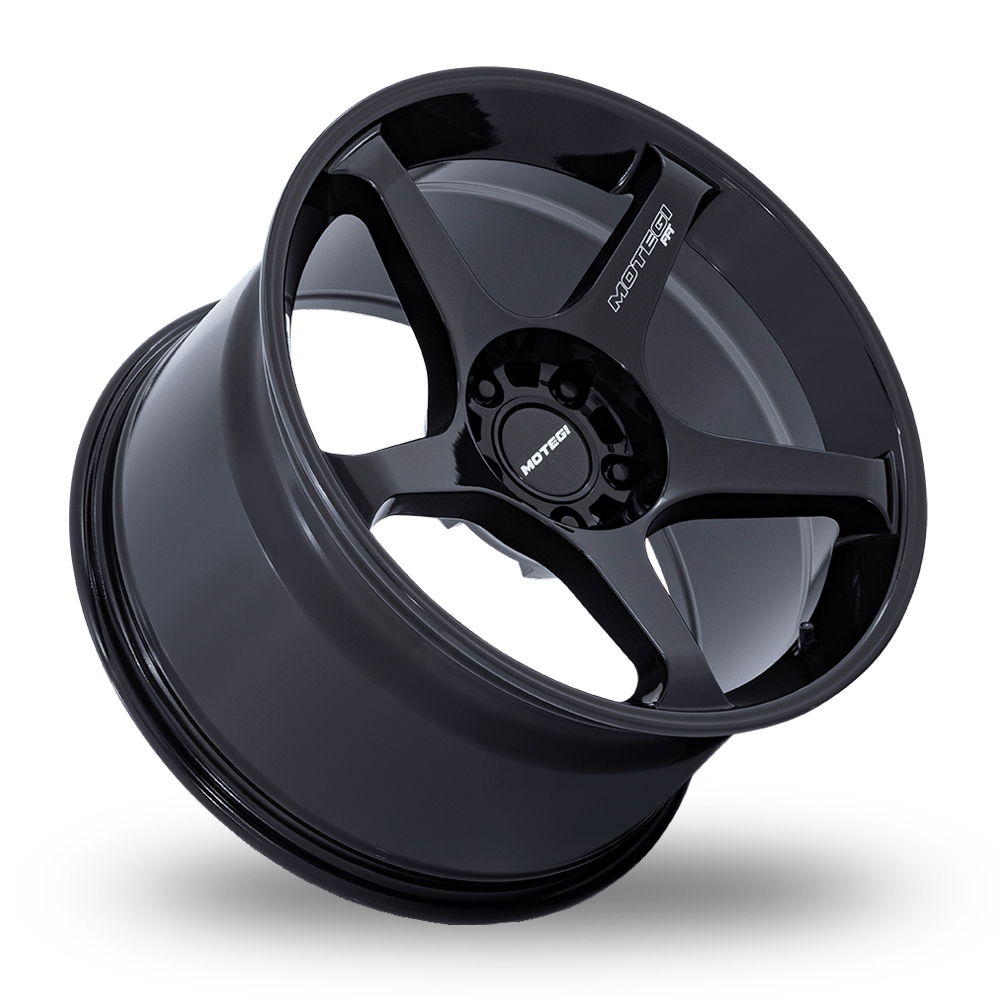 18" Motegi Racing MR159 Battle V (USA Warehouse) Blackbird Metallic Alloy Wheels