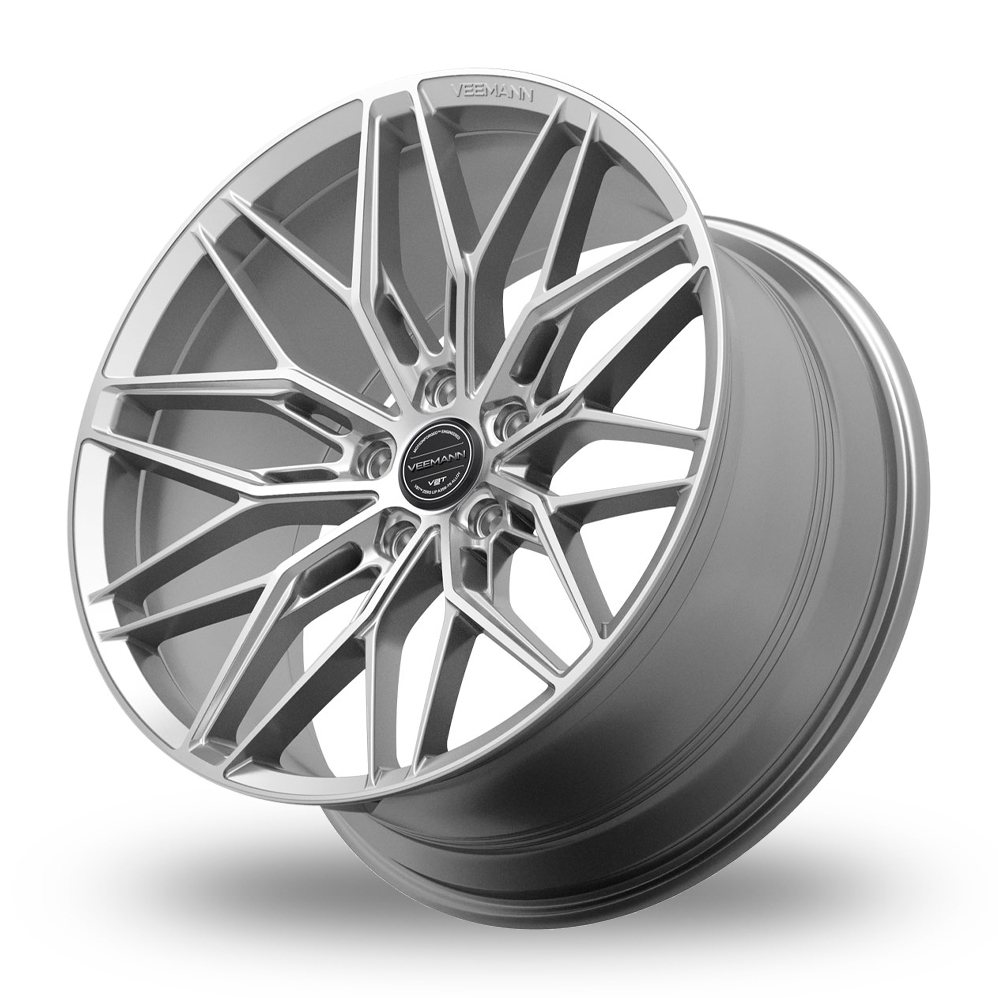 19" VEEMANN MF-Z5 Silver Machined Alloy Wheels