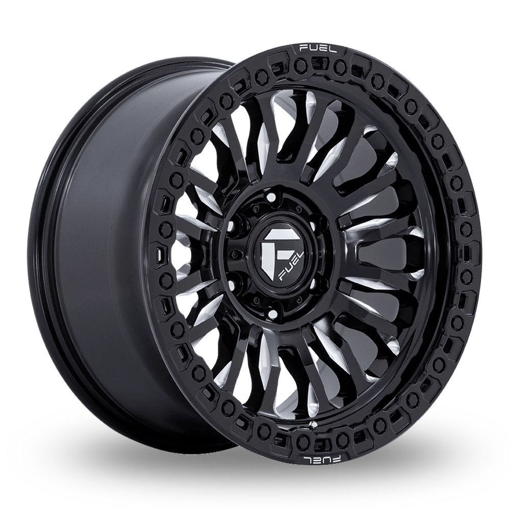 Fuel Off-Road FC857 Rincon (USA Warehouse) Gloss Black Milled Alloy Wheels