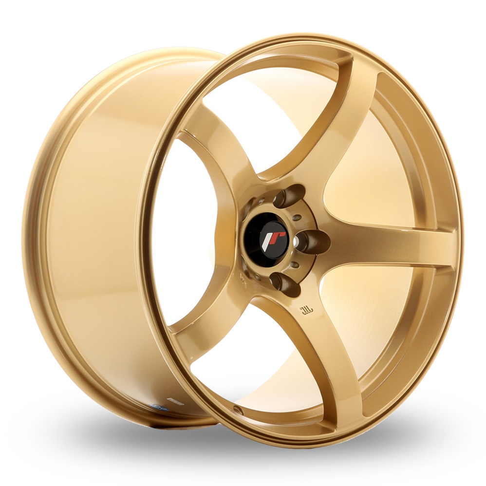 Japan Racing JR32 (9.5x18) Gold Alloy Wheels