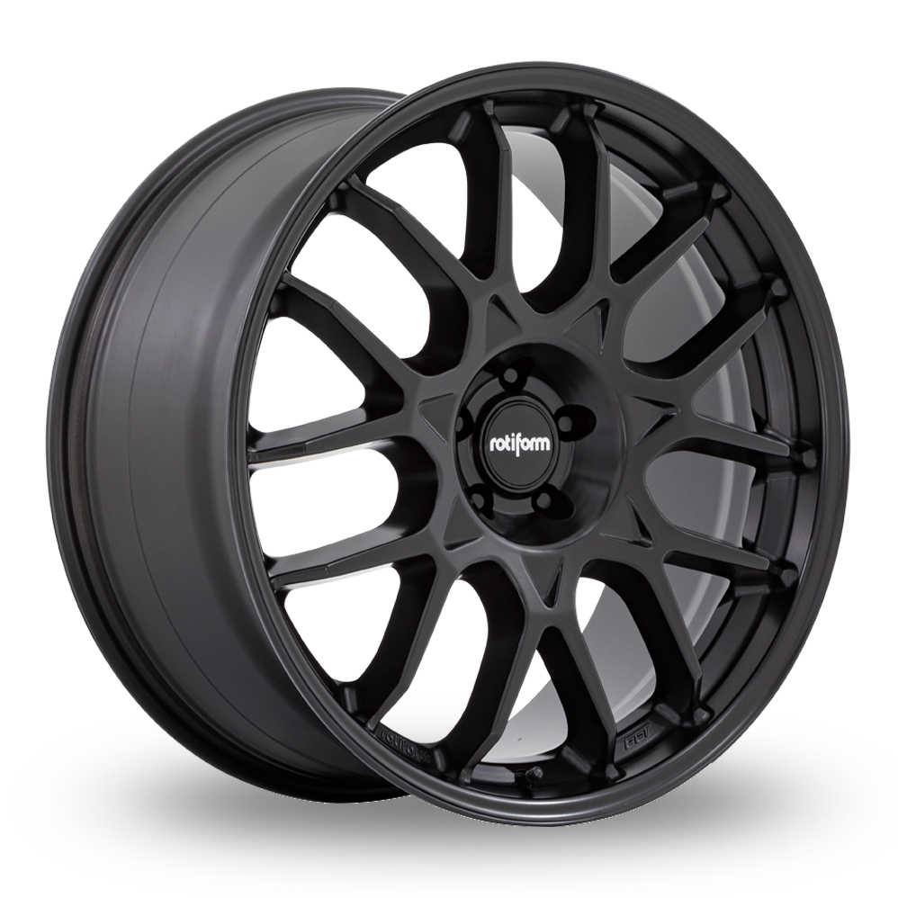 Rotiform R195 ZWS (EU Warehouse) Matt Black Alloy Wheels