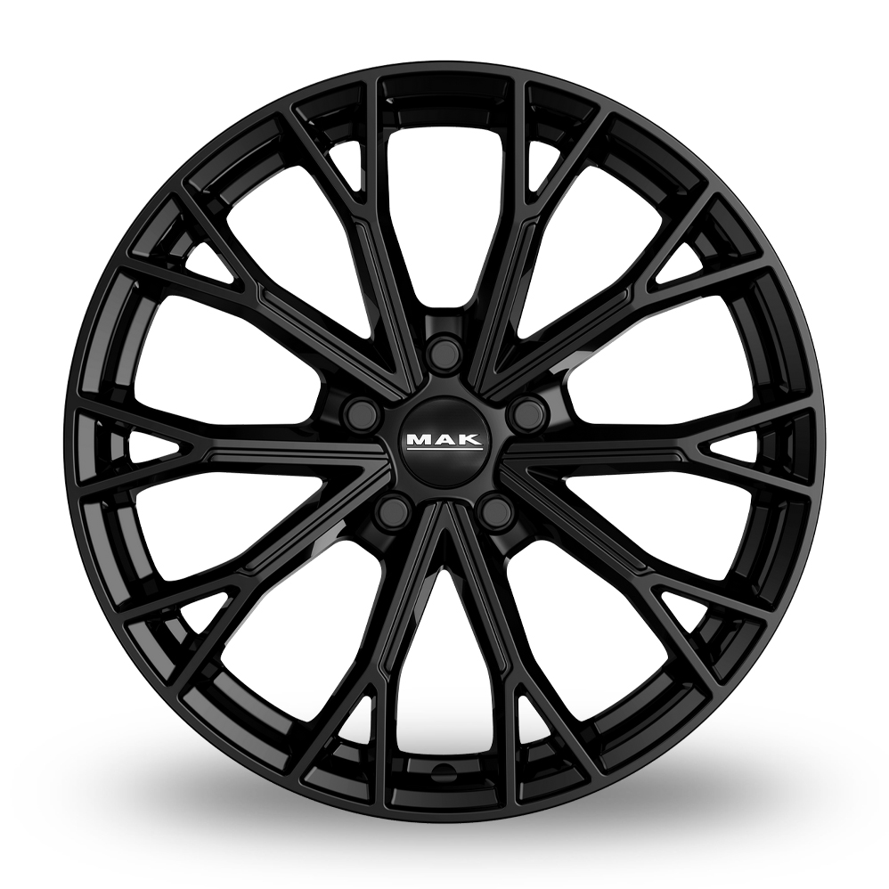 19" MAK Asphalt Gloss Black Alloy Wheels