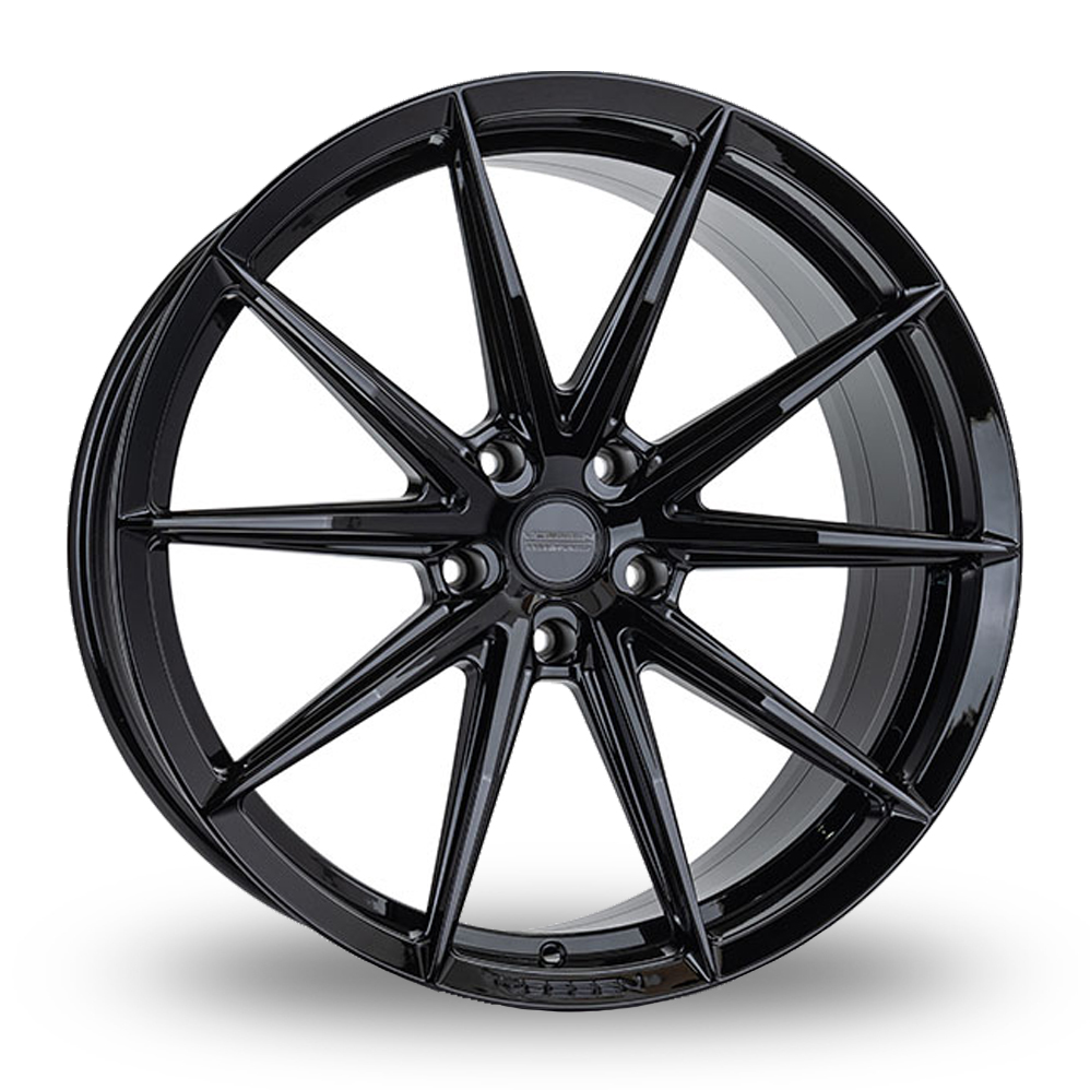 Vossen HFX-2 (12x22) (Ultra Deep Concave) Gloss Black Alloy Wheels