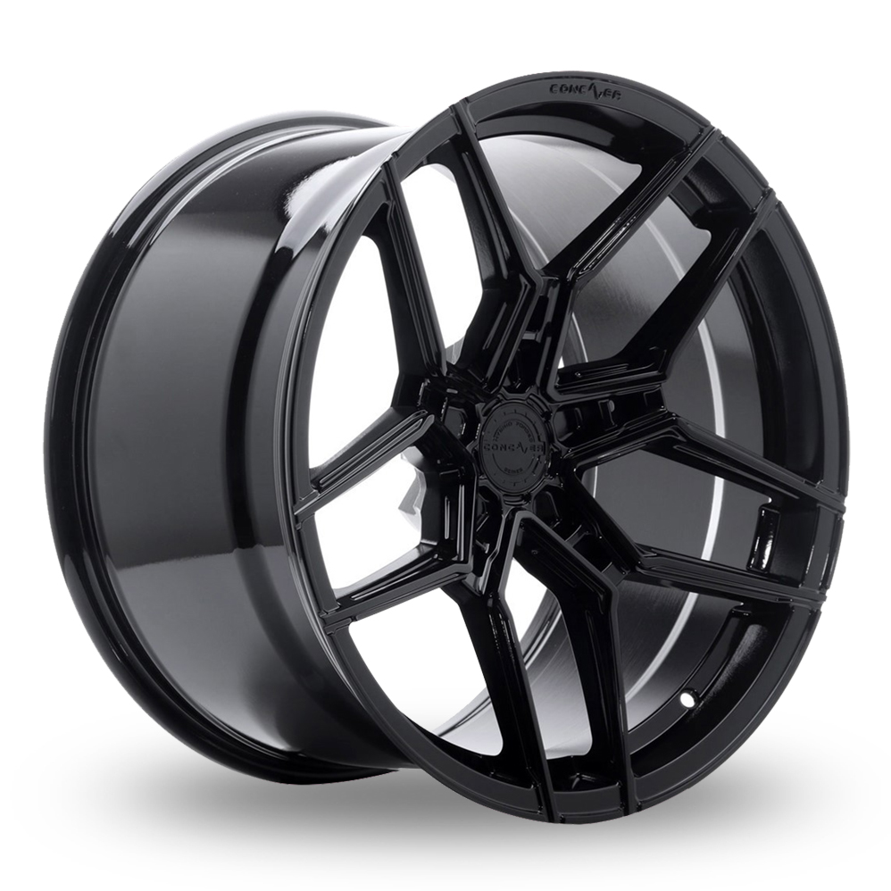 Concaver CVR5 (11x20) (Extreme Concave) Platinum Black Alloy Wheels