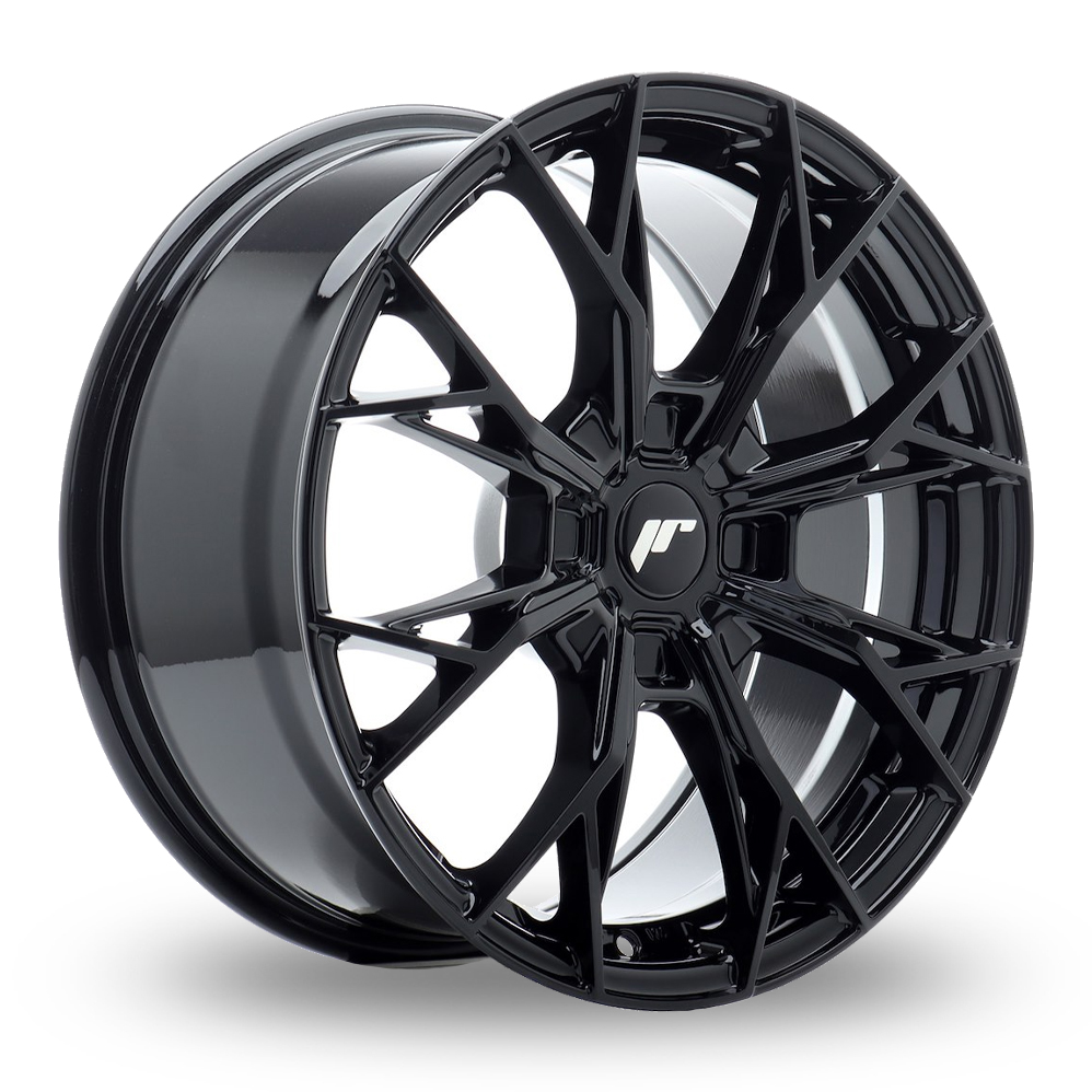 Japan Racing JR49 (7x16) (Custom Fitment) Gloss Black Alloy Wheels