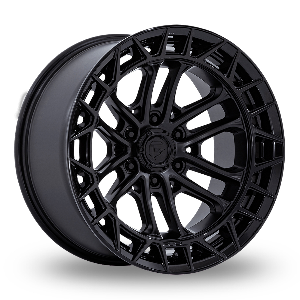 Fuel Off-Road FC874 Celsius (USA Warehouse) Matte Black With Gloss Black Lip Alloy Wheels