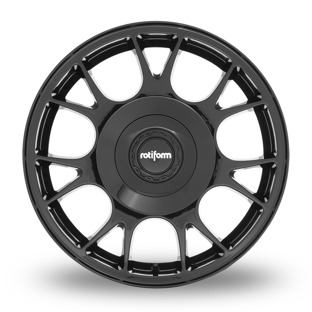 20" Rotiform R187 TUF-R Gloss Black Alloy Wheels