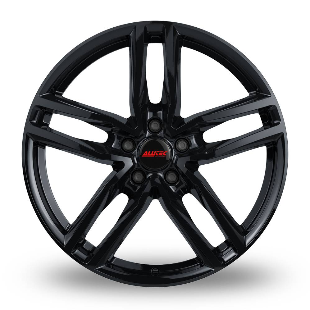 16" Alutec Ikenu Gloss Black Alloy Wheels
