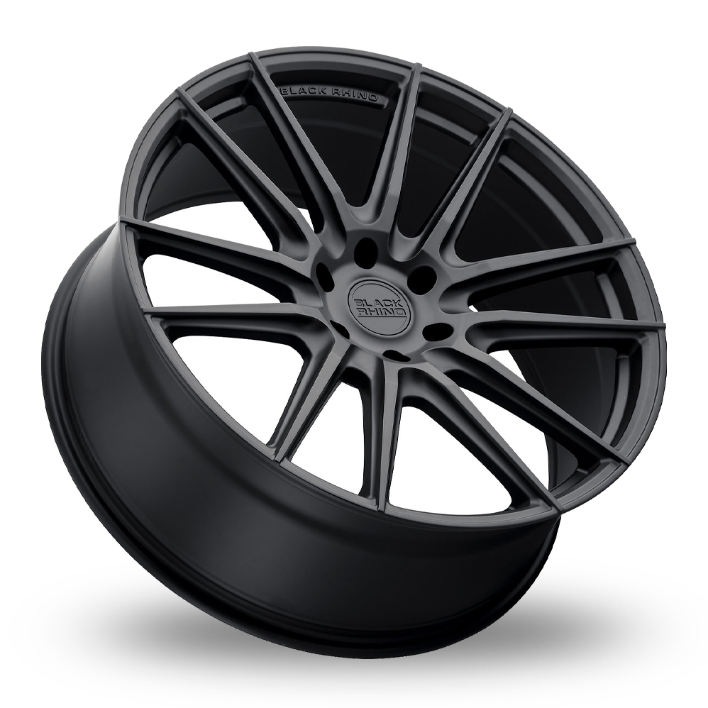 20" Black Rhino Madagascar Matt Black Alloy Wheels