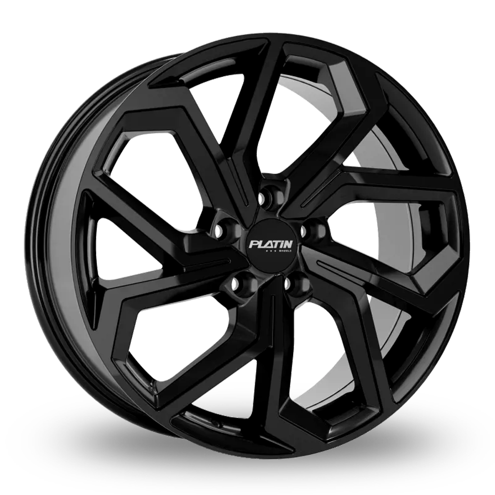 Platin P 117 Gloss Black Alloy Wheels