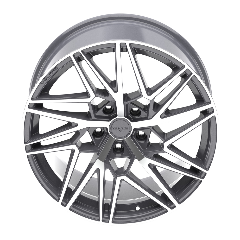 20" Velare VLR06 Platinum Grey Polsihed Alloy Wheels