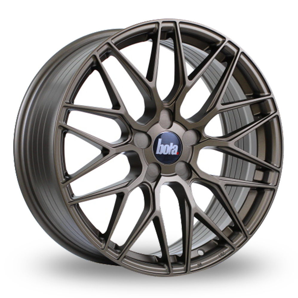 19 Inch Bola B17  Matt Bronze Alloy Wheels