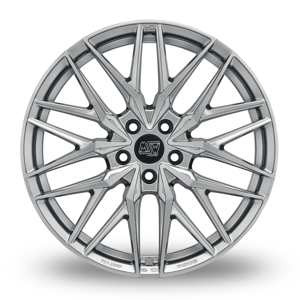 20" MSW (by OZ) 50 Hyper Silver Alloy Wheels