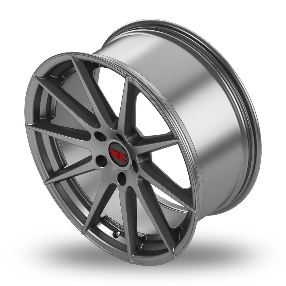 19" TEC Speedwheels GT7 Gunmetal Alloy Wheels