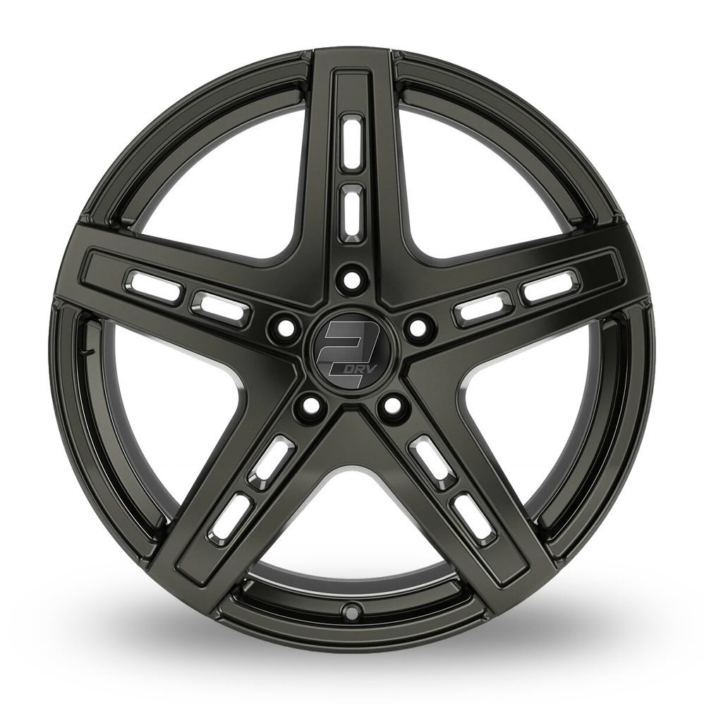 22" 2DRV WH38 Dark Gunmetal Alloy Wheels