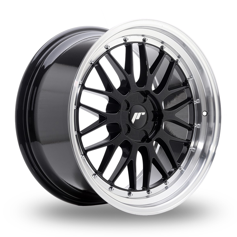 Japan Racing JR23 (9.5x19) (Custom Fitment) Gloss Black Alloy Wheels