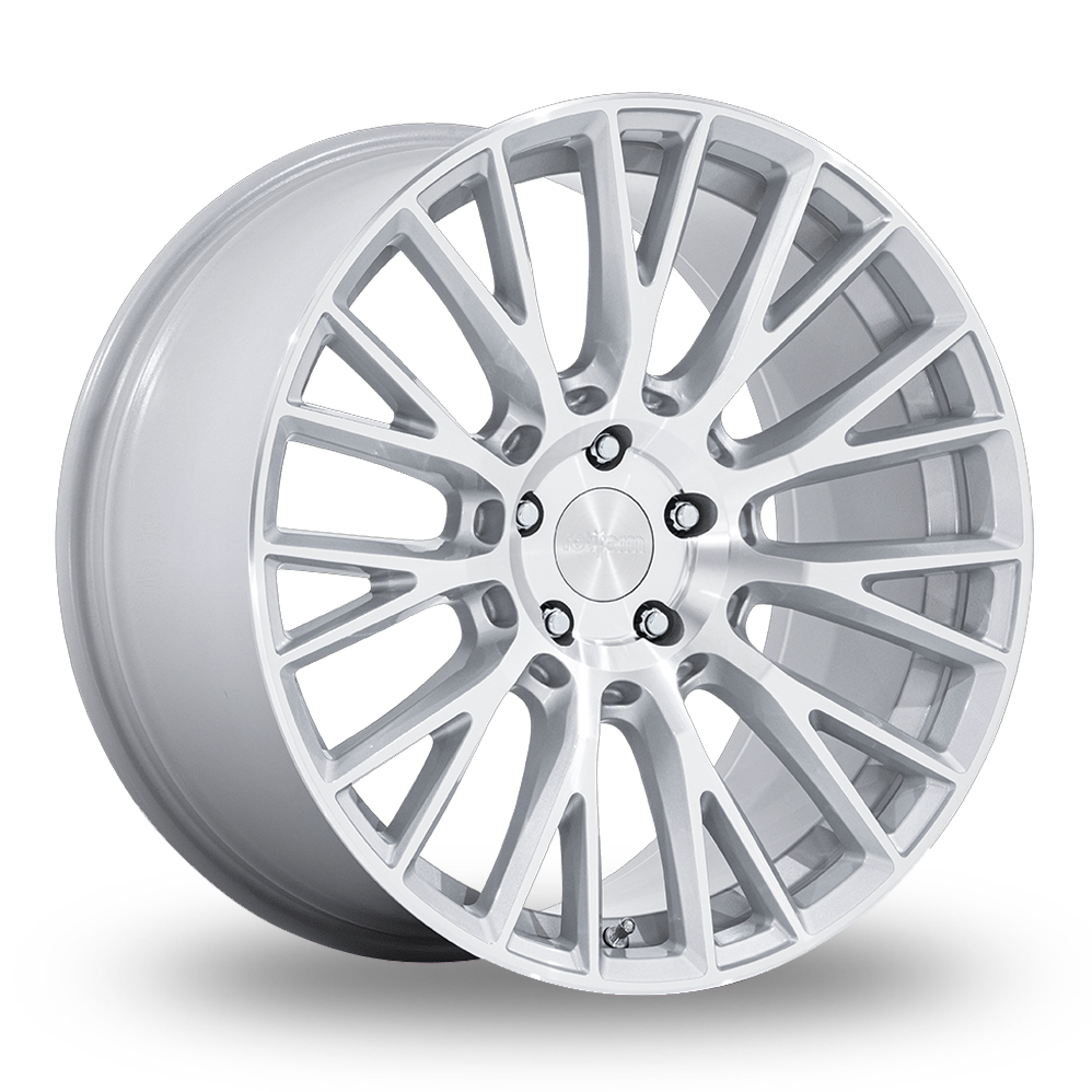 Rotiform RC201 LSE (EU Warehouse) Gloss Silver With Machined Face Alloy Wheels