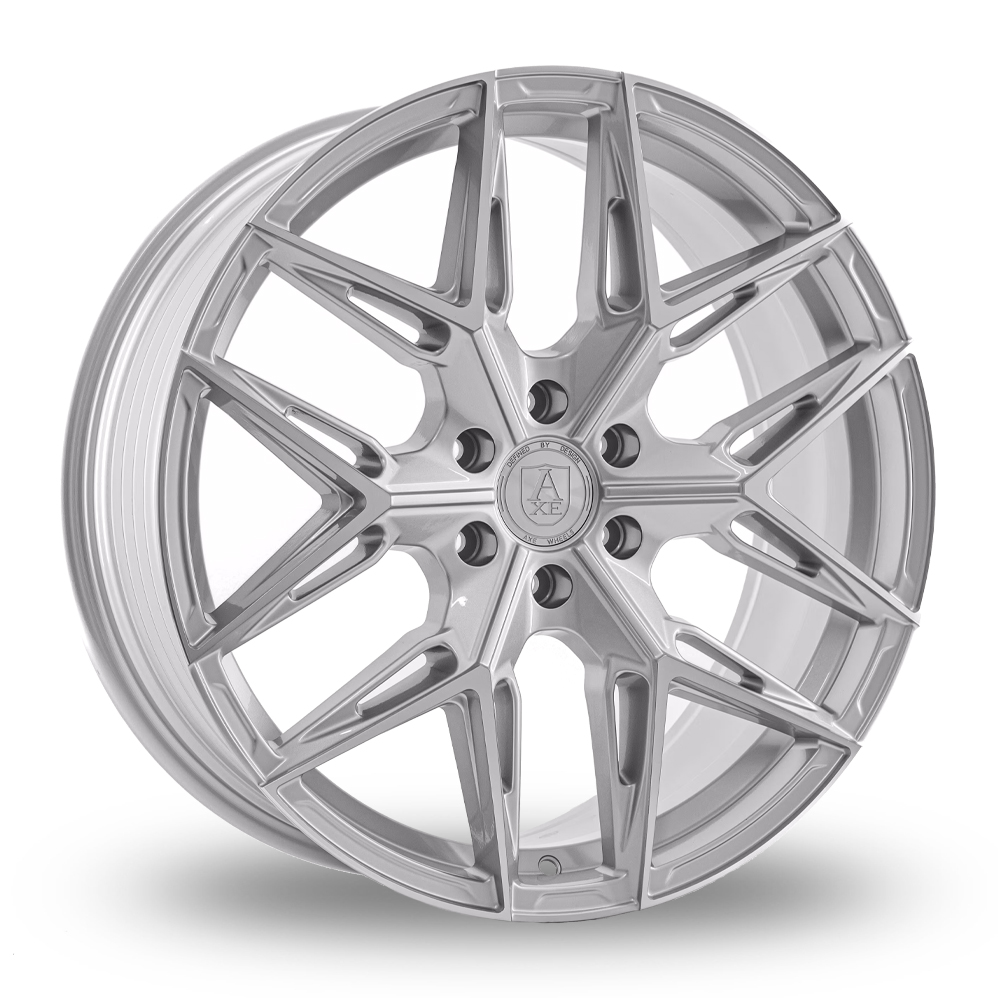 Axe EX47T Gloss Silver Polished Alloy Wheels