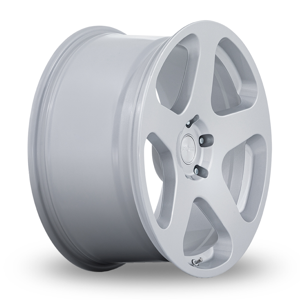 20" Rotiform RC200 NUE Gloss Silver Alloy Wheels