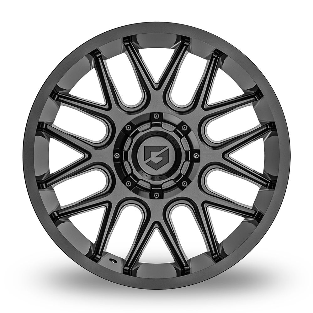 17" Fondmetal 771 Magnus Gloss Black Alloy Wheels