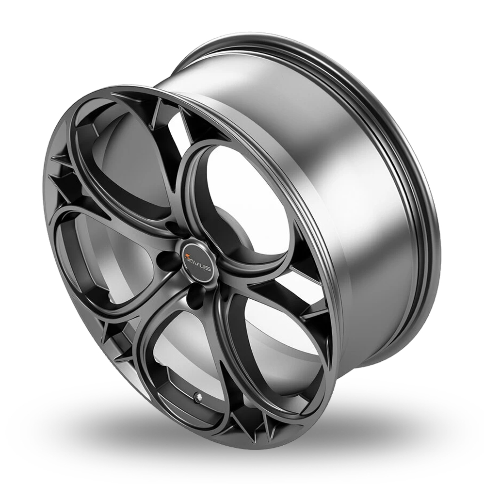 20" Avus Racing AC-520 Anthracite Alloy Wheels