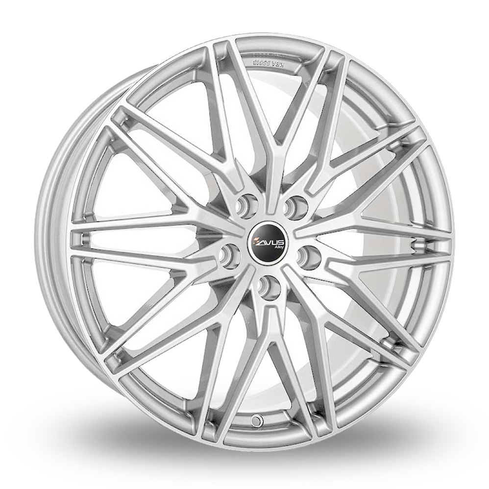 Avus Racing AC-MB6 Hyper Silver Alloy Wheels
