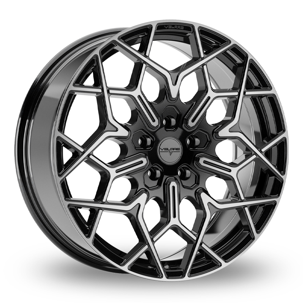 Velare VLR-Y Gloss Black Machined Alloy Wheels