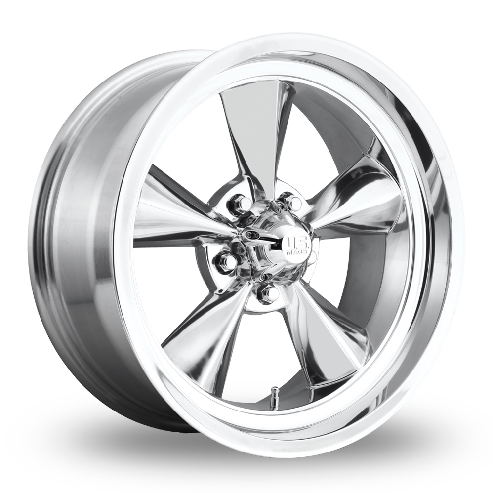 US Mags U108 Standard (USA Warehouse) High Luster Polished Alloy Wheels