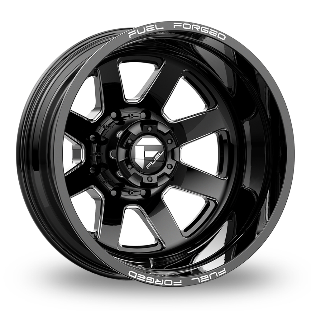 Fuel Off-Road DE09 FF09D (USA Warehouse) Matt Black Milled Alloy Wheels