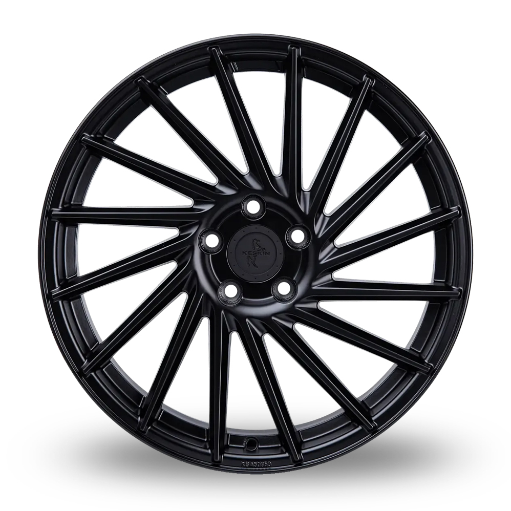 21" Keskin Tuning KT17 Matt Black Alloy Wheels