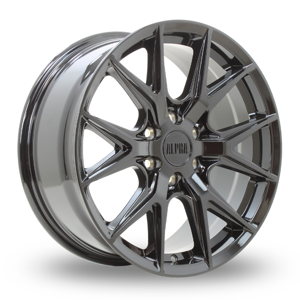 Alpha Off-Road Scout Black Alloy Wheels