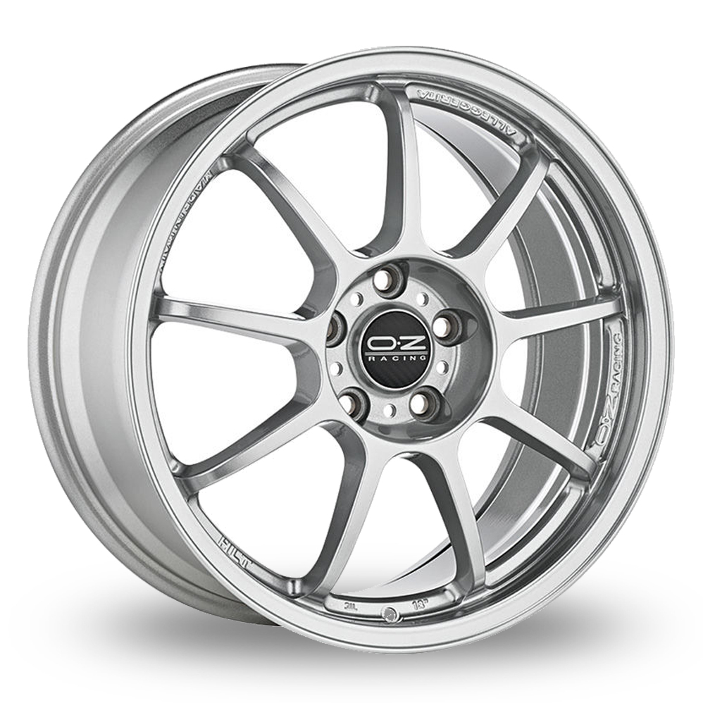 OZ Racing Alleggerita HLT 5F Star Silver Alloy Wheels