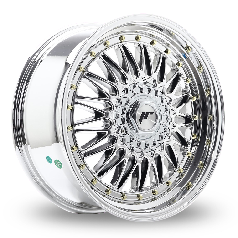 Japan Racing JR9 (8x18) (Custom Fitment) Chrome Alloy Wheels