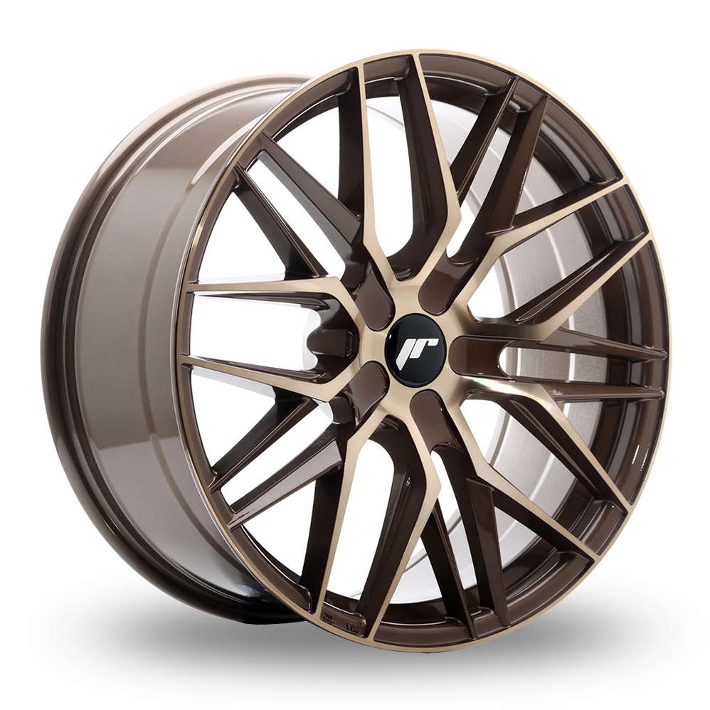 Japan Racing JR28 (8.5x20) (Custom Fitment) Platinum Bronze Alloy Wheels