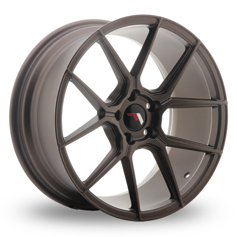 Japan Racing JR30 (8.5x20) (Custom Fitment) Matt Bronze Alloy Wheels