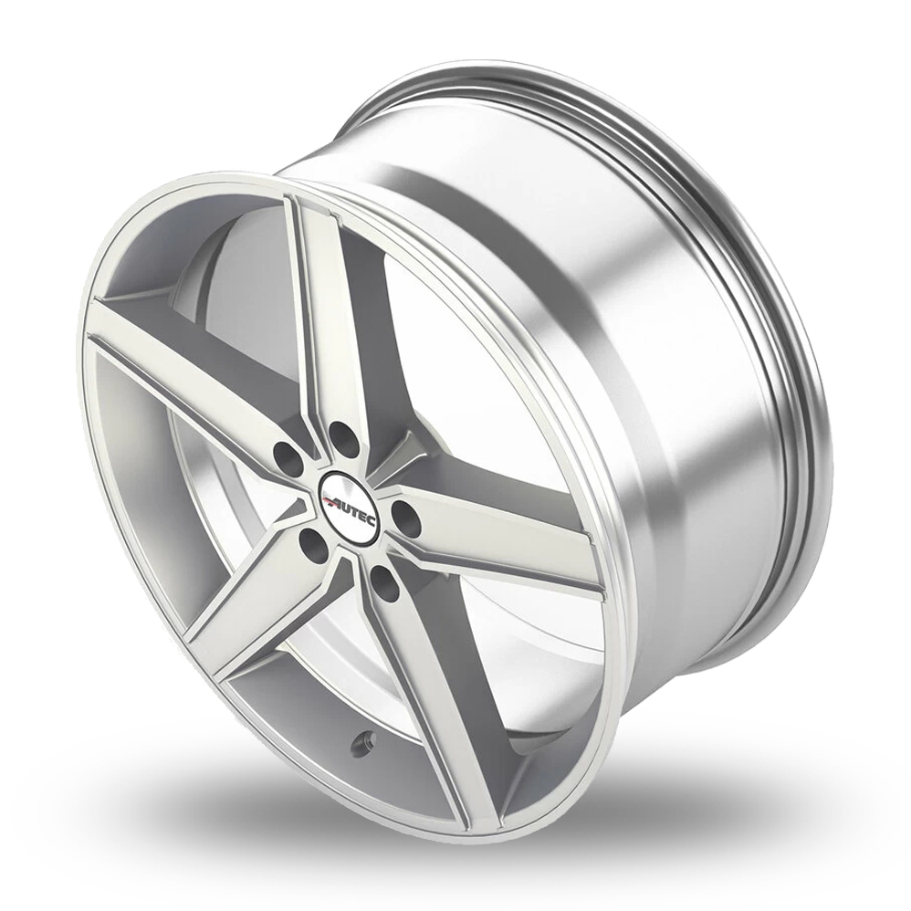 17" Autec Delano Hyper Silver Alloy Wheels