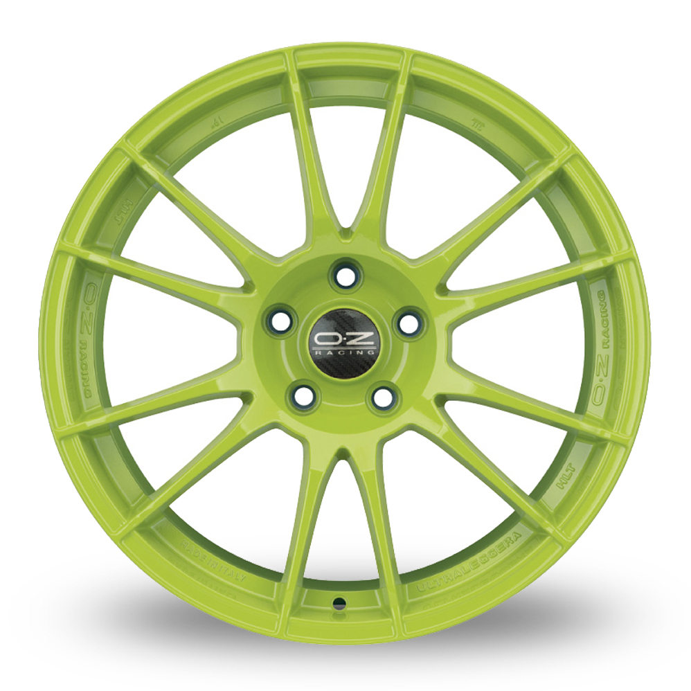 19" OZ Racing Ultraleggera HLT Acid Green Alloy Wheels