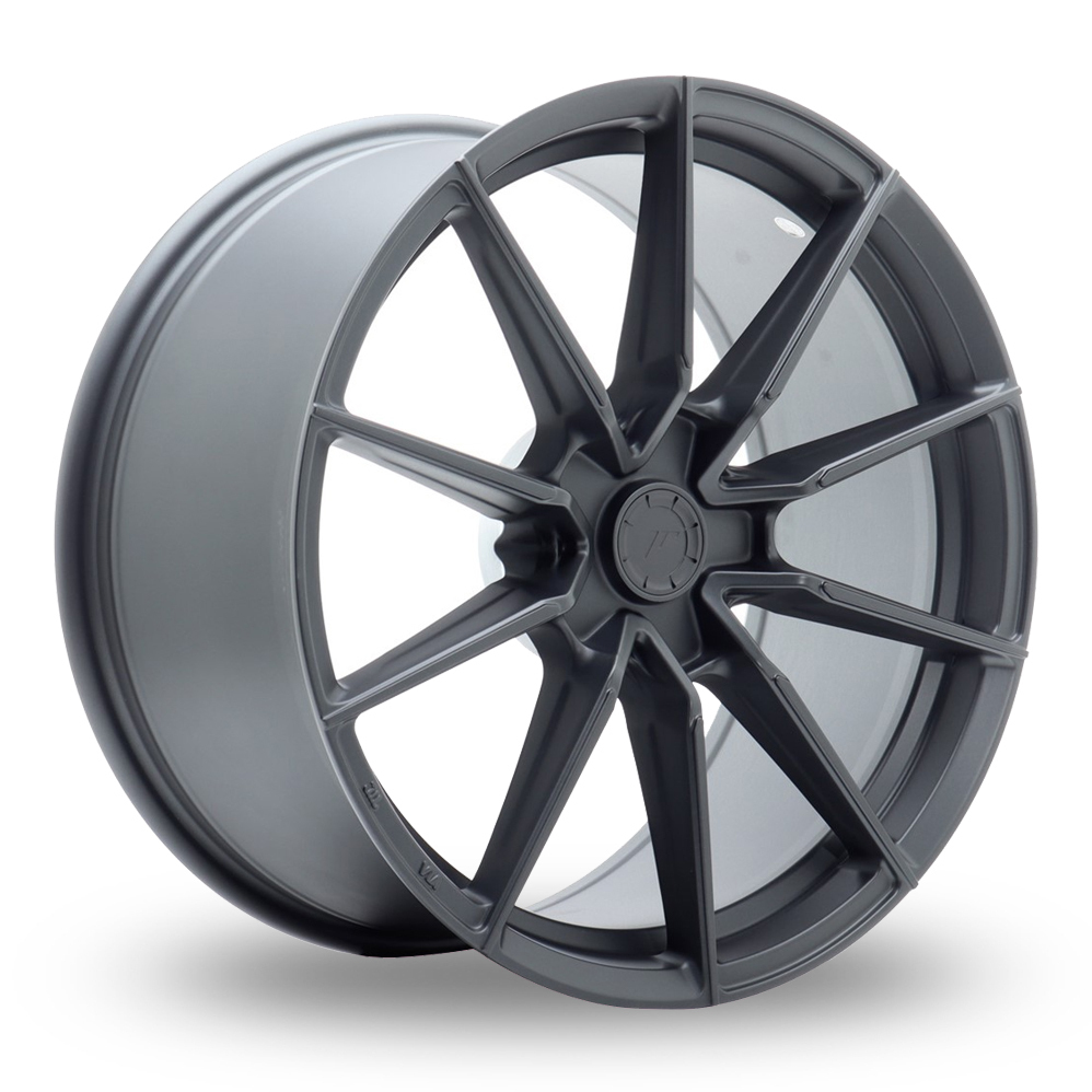 Japan Racing SL-02 (8x18) (Custom Fitment) Matt Gunmetal Alloy Wheels