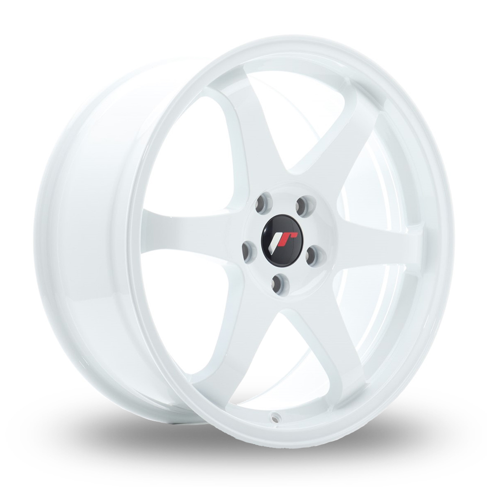 Japan Racing JR3 (8.5x19) White Alloy Wheels