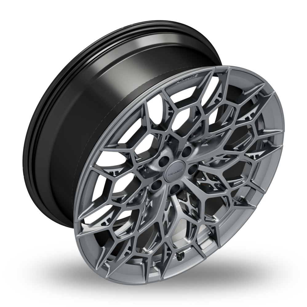 22" Hawke Helion Silver Alloy Wheels