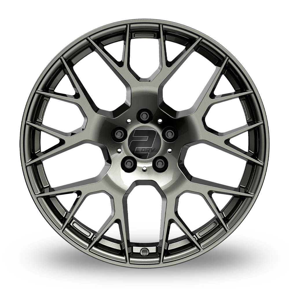 18" 2DRV WH47 Dark Gunmetal Alloy Wheels