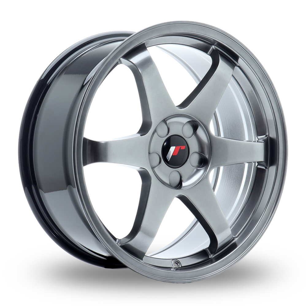 Japan Racing JR3 (8.5x18) Hyper Black Alloy Wheels
