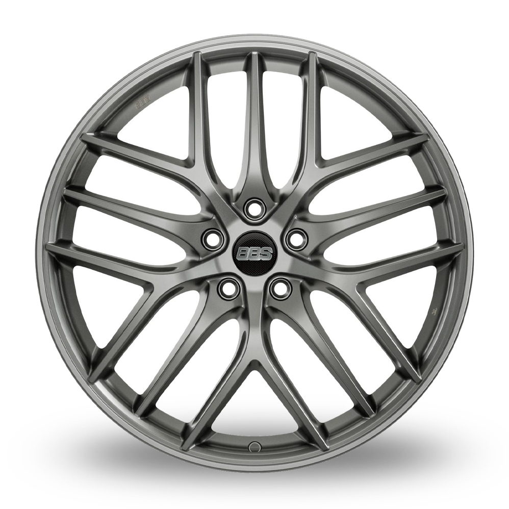 20" BBS CC-R Matt Platinum Alloy Wheels