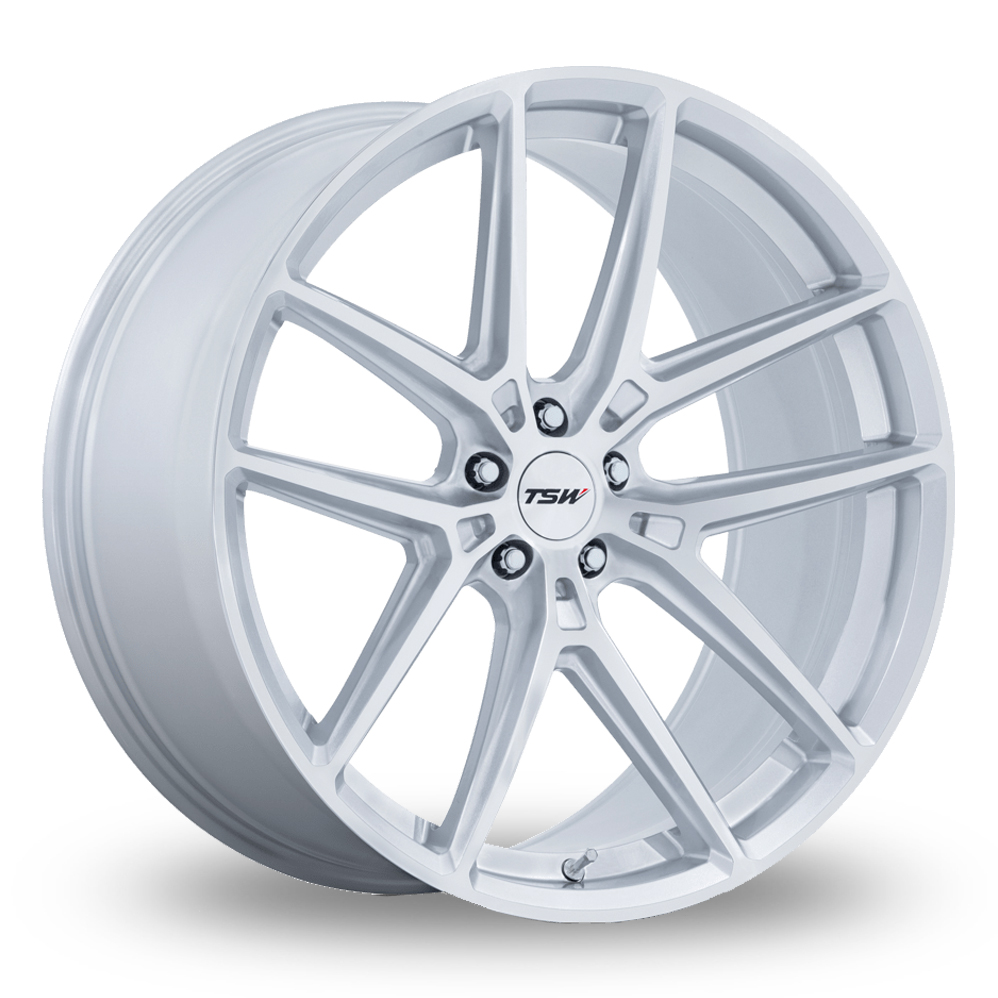 TSW TW006 Imola (USA Warehouse) Gloss Silver Polished Alloy Wheels