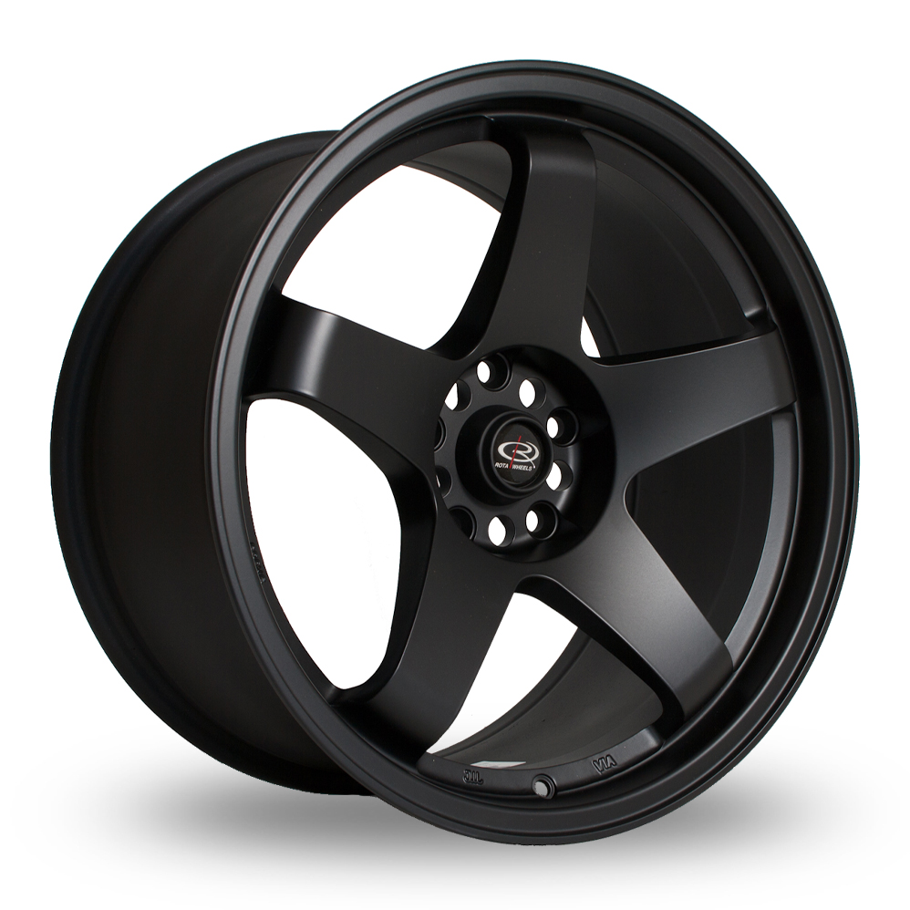 Rota GTR Matt Black Alloy Wheels