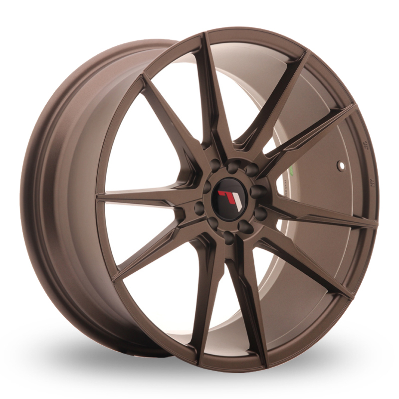 Japan Racing JR21 (8x19) (Custom Fitment) Matt Bronze Alloy Wheels