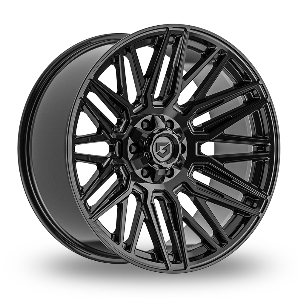 Fondmetal 770 Edge Gloss Black Alloy Wheels