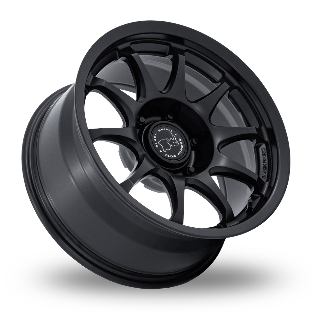17" Black Rhino BR038 Ronin (USA Warehouse) Matt Black Alloy Wheels